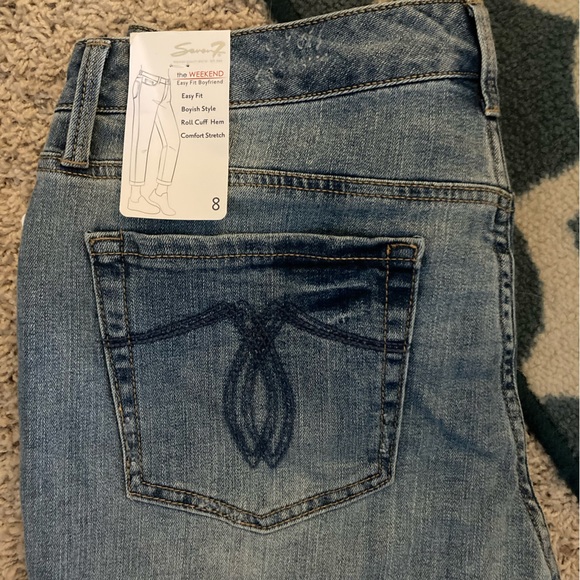 New Seven7 jeans. Sz 8. The Weekend - Picture 2 of 3